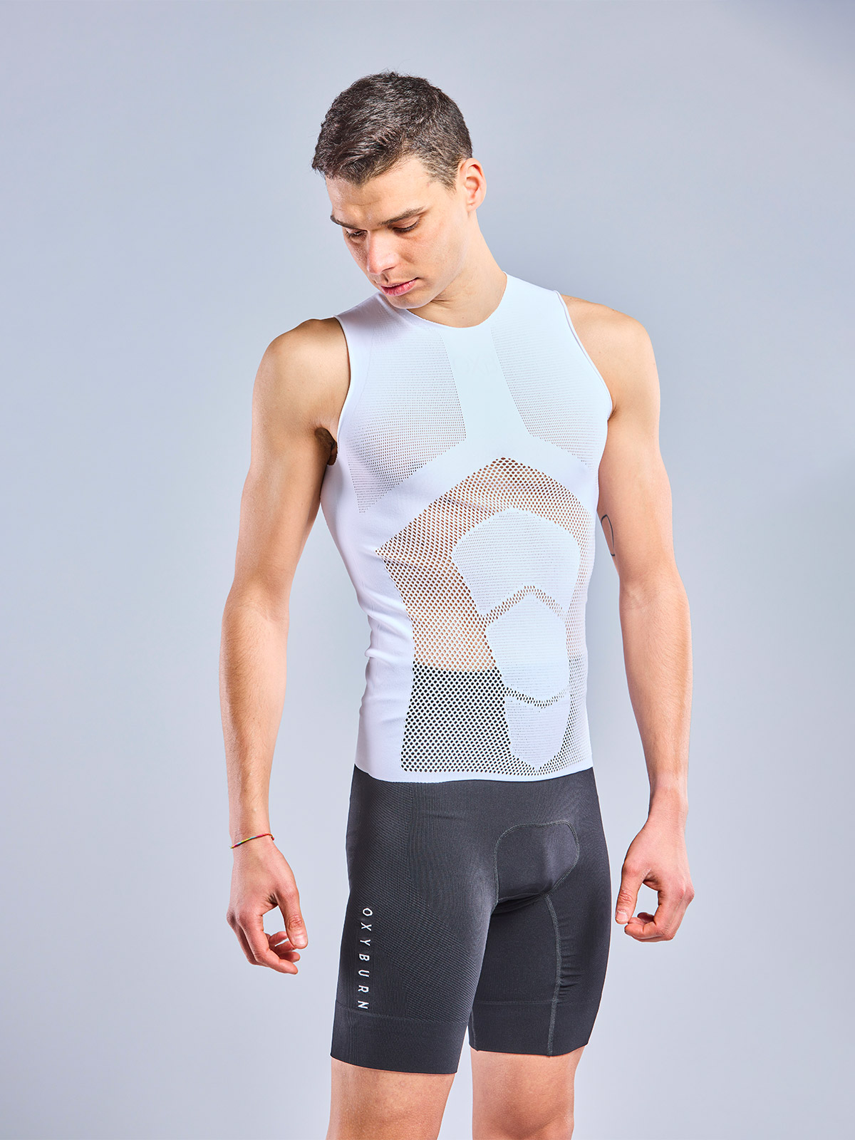 Canottiera Termica Uomo Oxford Advanced Base Layer - Indice Termico 2, Leggera, Senza Cuciture, Vestibilità Aderente.